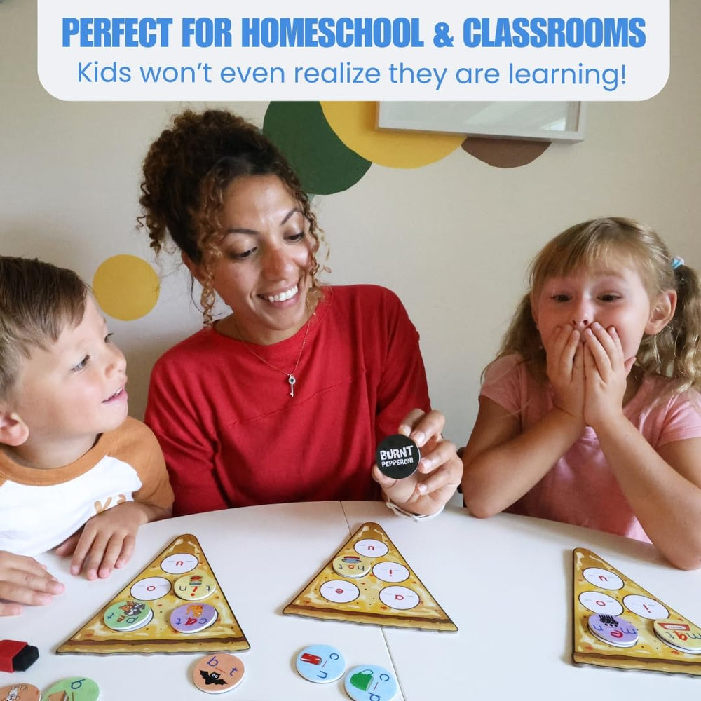 Pidoko Kids Spelleroni Pepperoni letter tokens for phonics practice