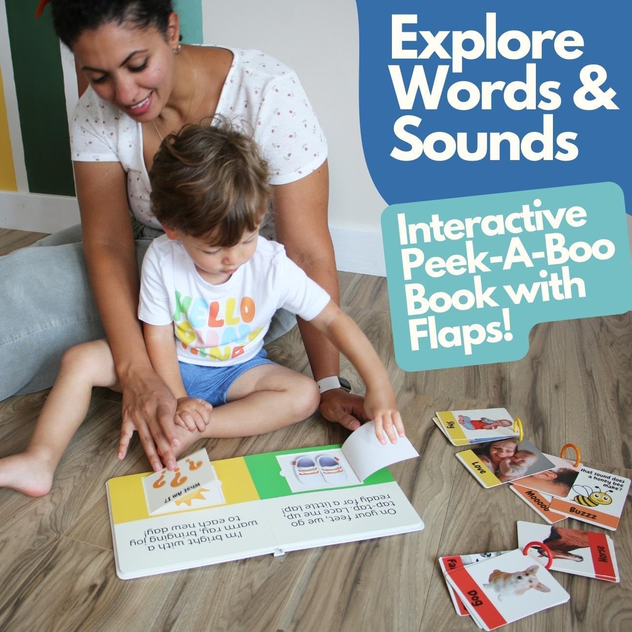 Pidoko Kids Who Am I Peekaboo board book invites curiosity through interactive play