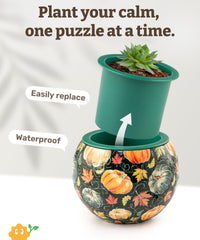 PieceRelax gift ready puzzle flowerpot for plant lovers