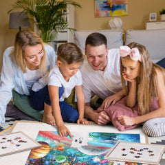 Piecevana puzzle board 31.5x24 size for ample puzzle room and display.
