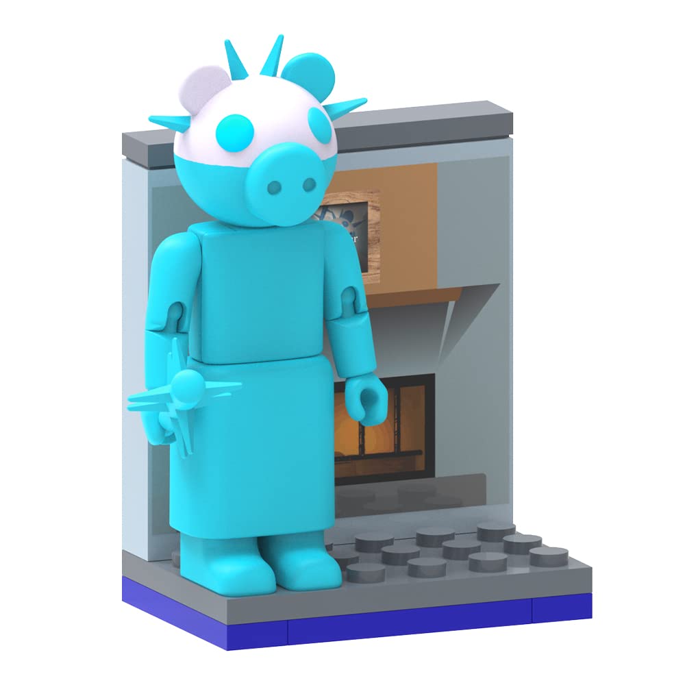 PIGGY Frostiggy buildable set for imaginative play displays