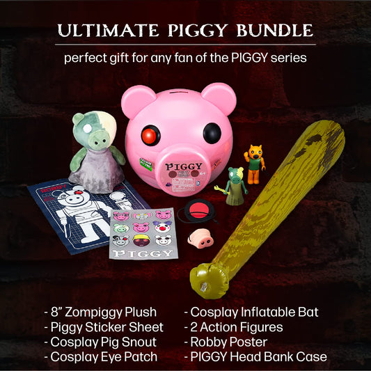 PIGGY Head Bundle DLC items layout for quick access and setup.