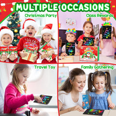 Pigipigi Kids colorful scratch art templates to spark creativity