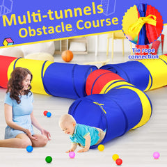 Rounded corners and safe design of PigPigPen tunnel for worry-free fun.