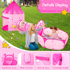 PigPigPen rocket-style game tent, sparks imagination during indoor or outdoor play.