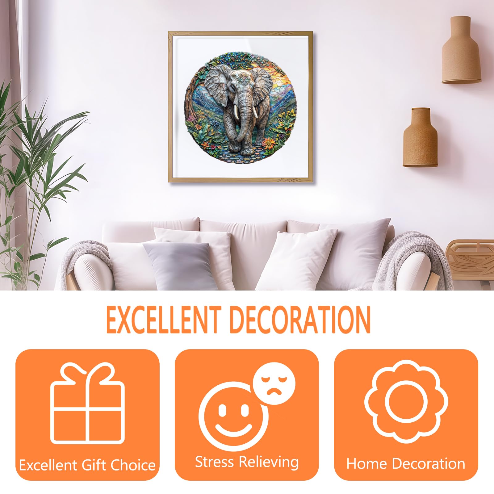 Pijesaksa UV-printed wood puzzle with bright, lasting colors