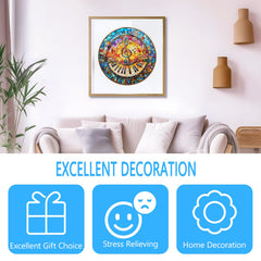 Pijesaksa eco-friendly wooden puzzle with vivid UV colors
