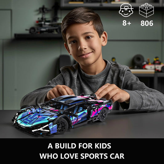 PIKARO 1:14 model with open scissor doors for interactive assembly