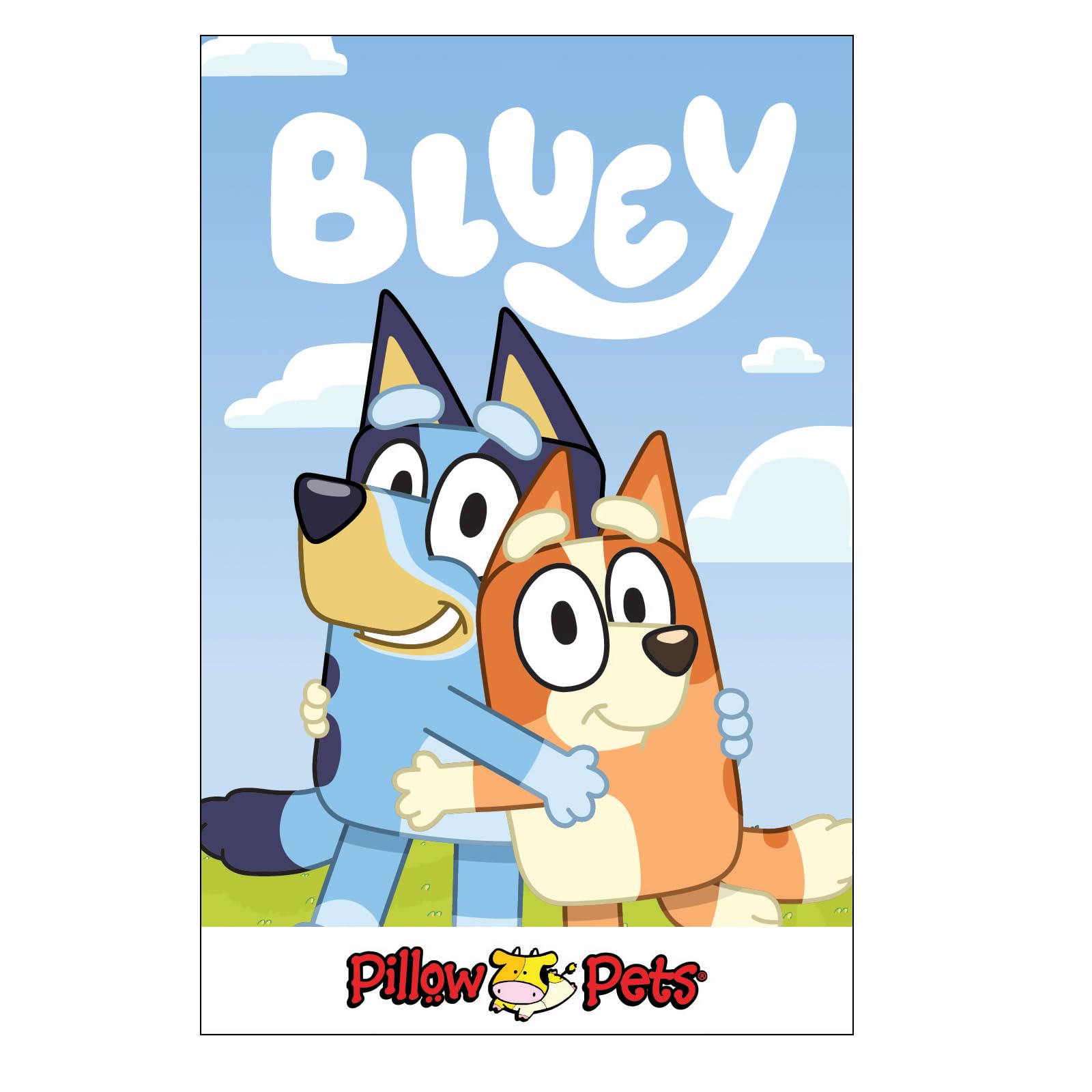 Pillow Pets Bingo reading or nap time buddy, versatile and comforting.