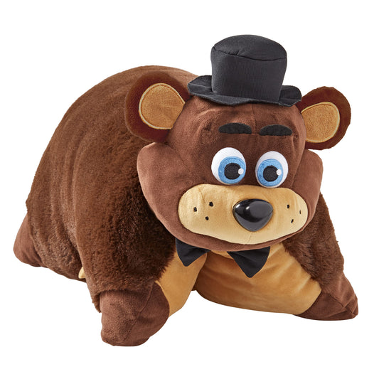 Pillow Pets Freddy Fazbear plush face for cozy playtime and display.