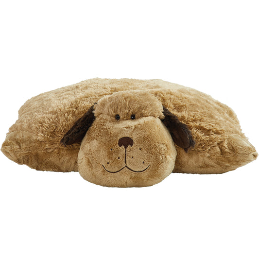 Pillow Pets Snuggly Puppy with Velcro closure for easy pillow use.