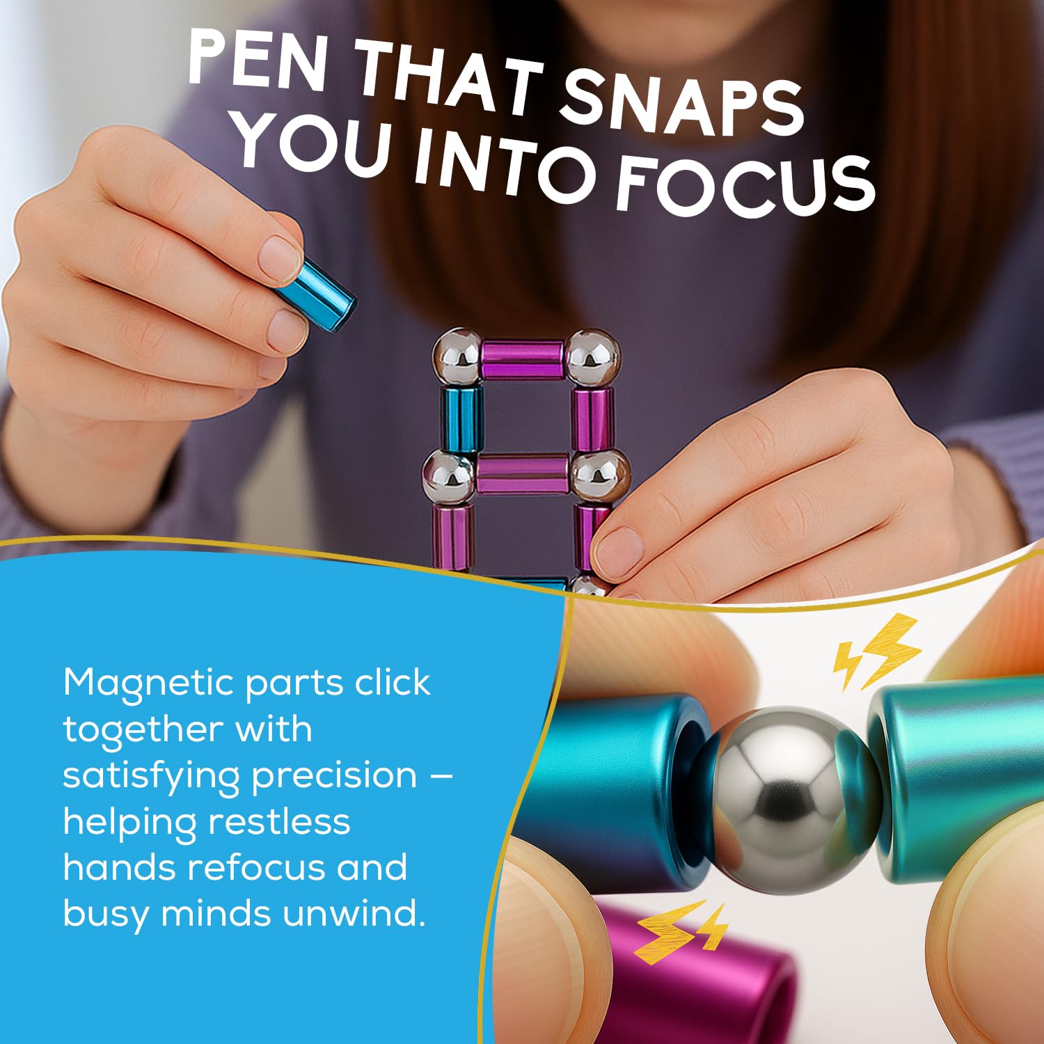 PILPOC Fidget Pen refills for smooth, reliable writing sessions.