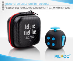 PILPOC theFube fidget cube silent sides aid discreet concentration.