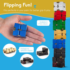 PILPOC theFube Infinity Cube blue pocket-case, easy transport.