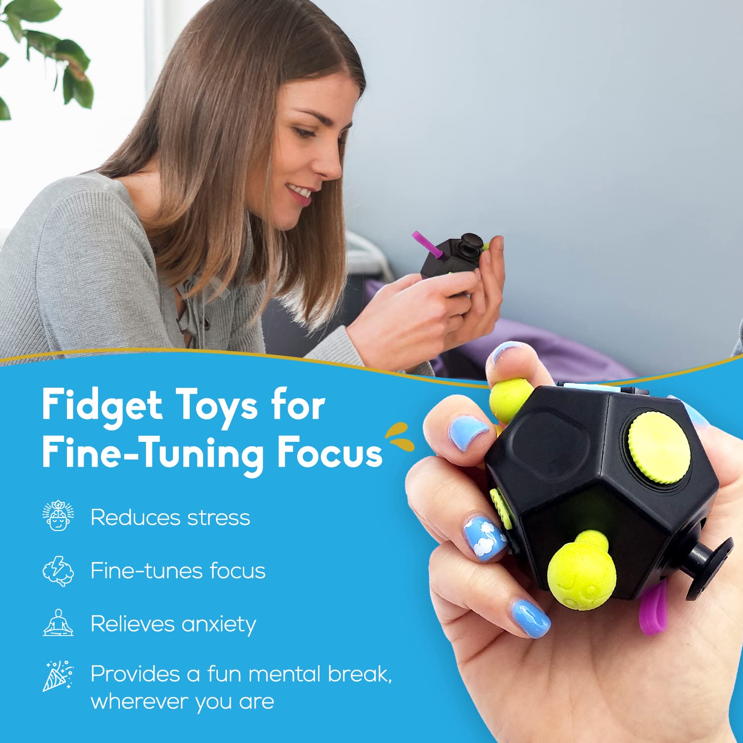 PILPOC TheFube roll and spin action shown on a desk for focus.