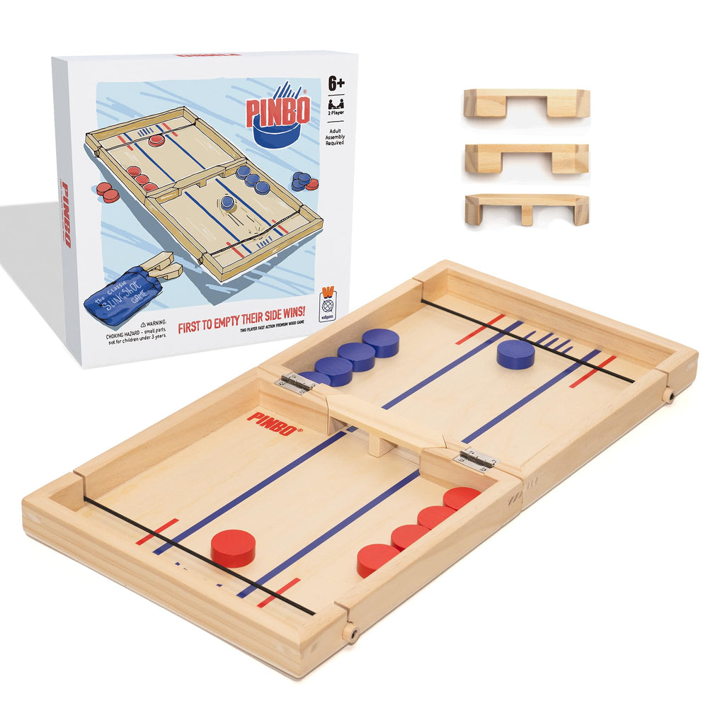 PINBO classic slingshot game board for smooth, durable play.