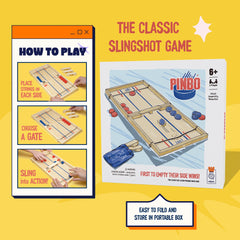 PINBO family game night on the go with portable fun.