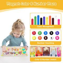 Pincush Montessori fine motor skills toy enhances hand-eye coordination