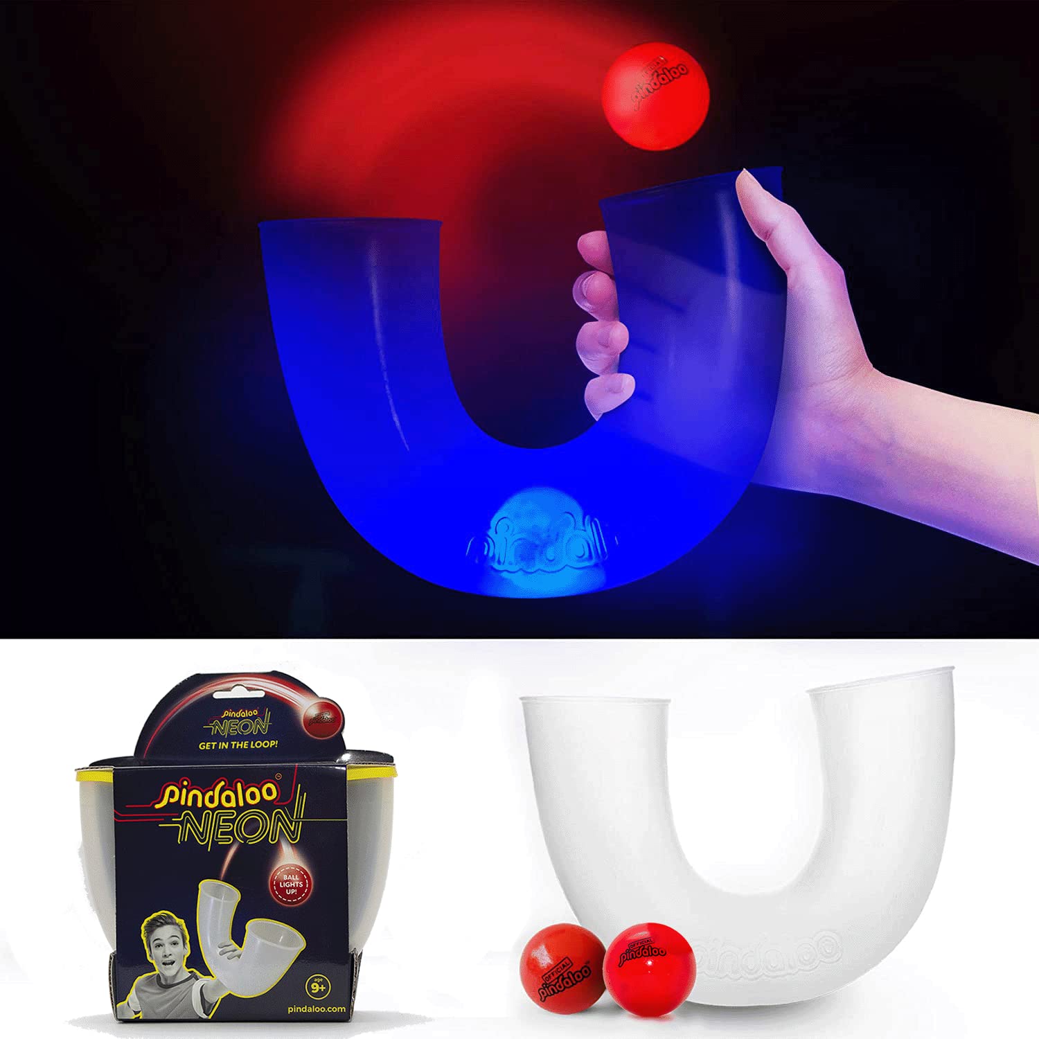 Pindaloo for kids to adults supports social play and trick variety