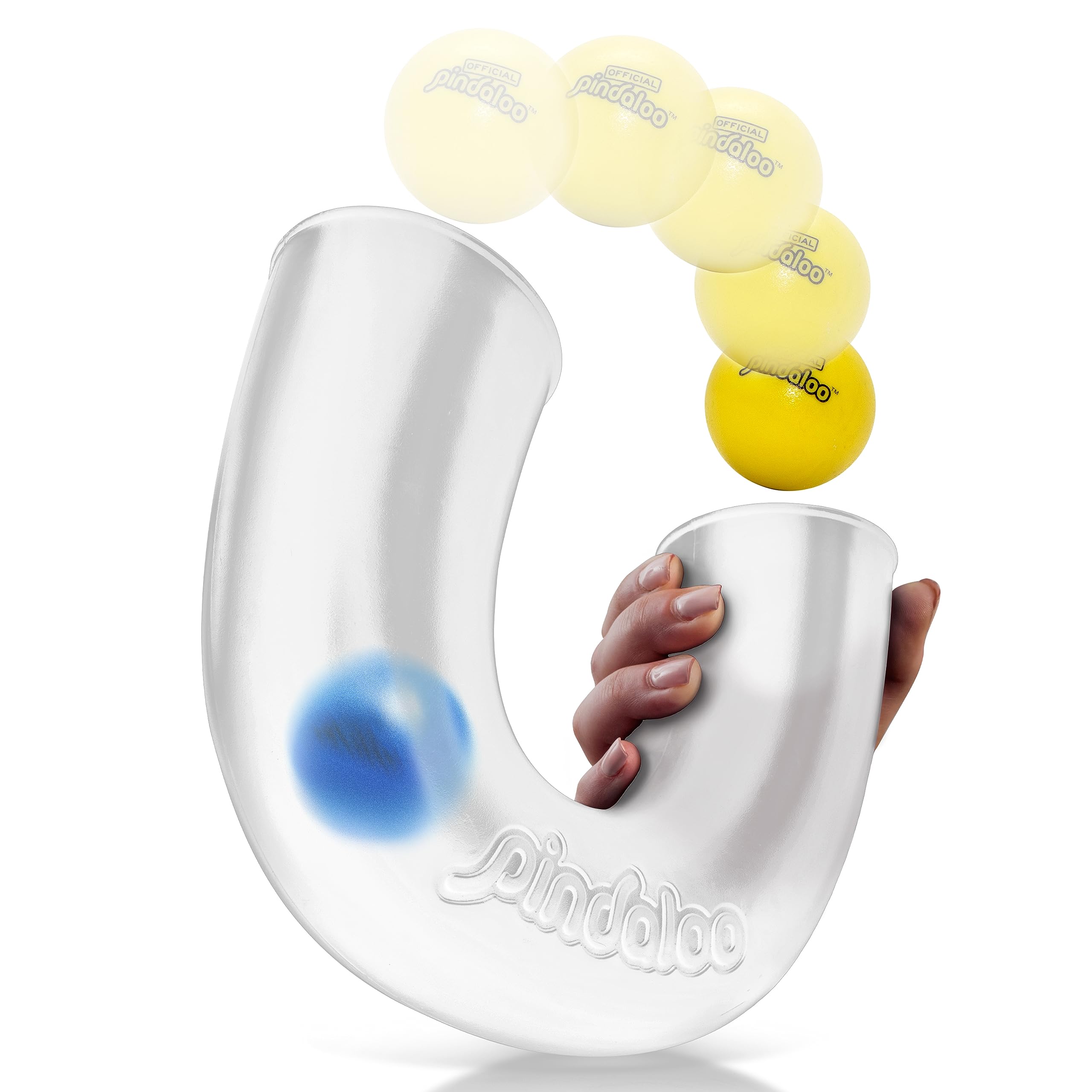 Pindaloo Original skill game with two balls for fast-paced looping fun.