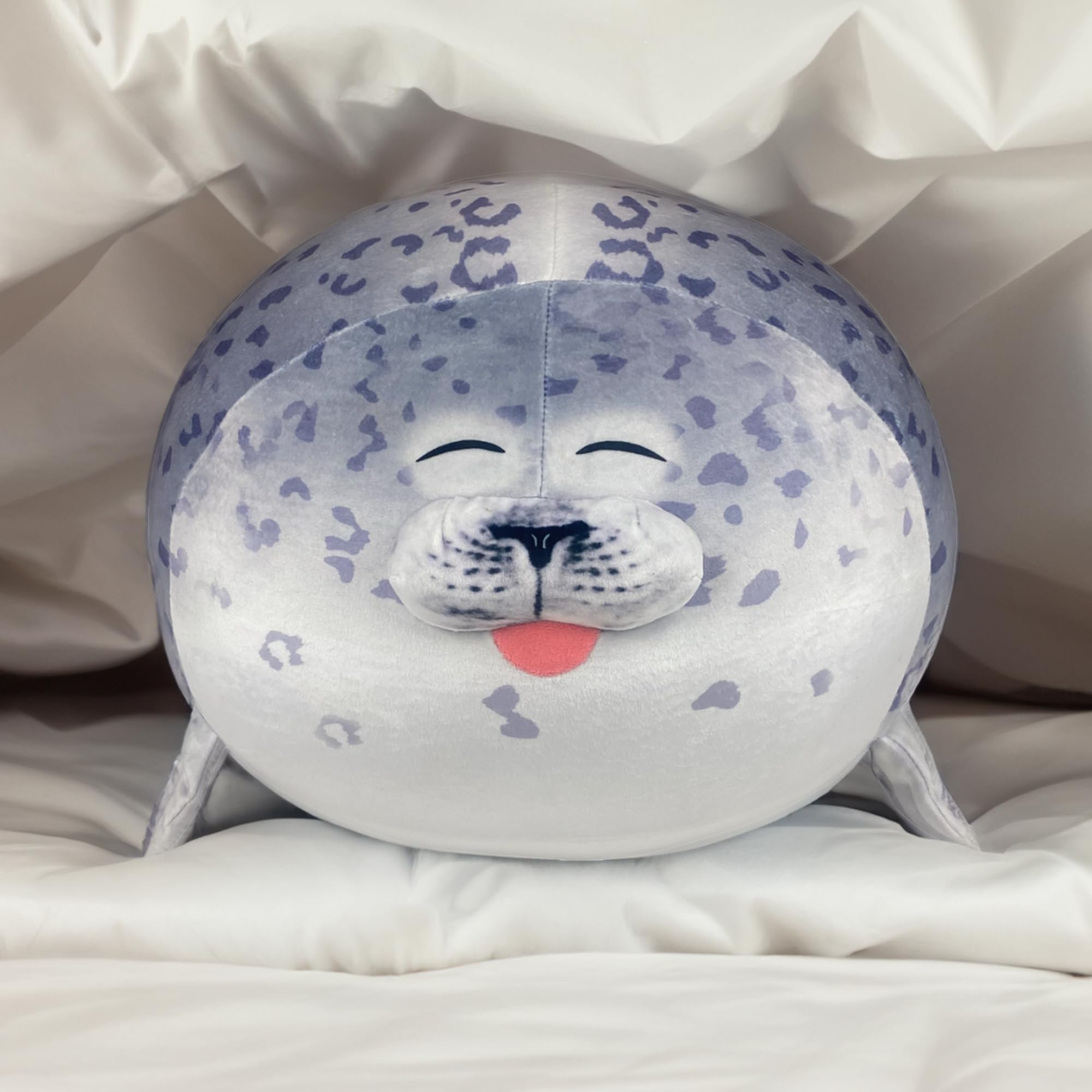 Pineapple Seal Plush Pillow close-up fabric detail reveals premium plush material