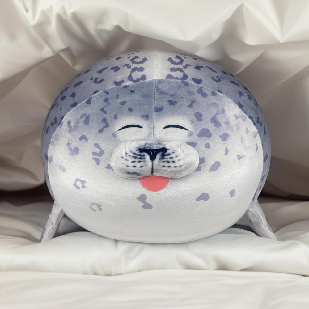 Pineapple Seal Plush Pillow close-up fabric detail reveals premium plush material