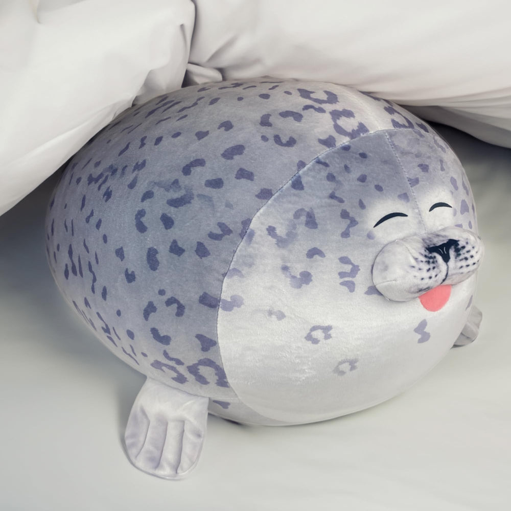 Pineapple Seal Plush Pillow packaging image showcases gift-ready presentation