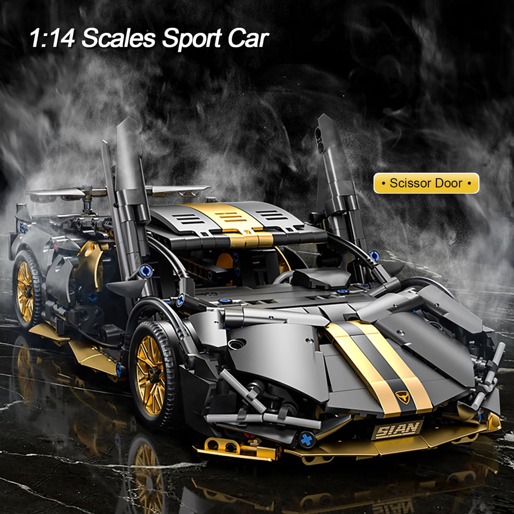 PinkBee Sport Car side view highlighting sleek lines and authentic scale details.