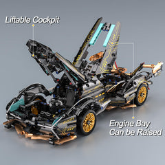 PinkBee sport car kit interior view showcases cockpit and steering linkage feel.