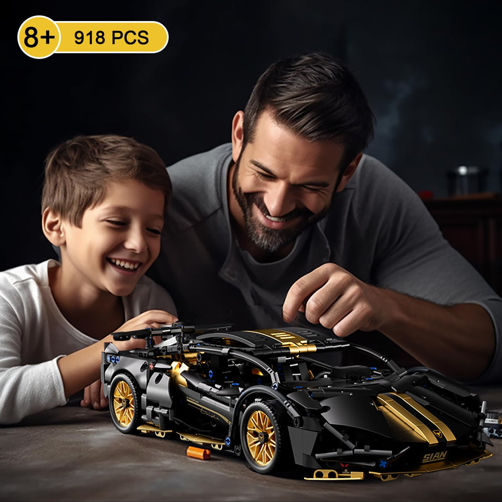 PinkBee sport car on desk as a stylish showpiece