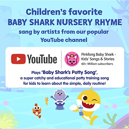Pinkfong Baby Shark Potty Time durable pages withstand daily toddler handling
