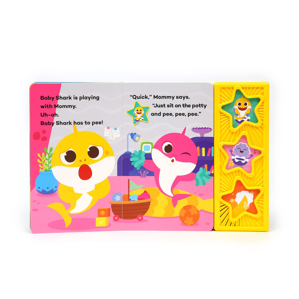Pinkfong Baby Shark Potty Time portable learning companion for home and travel
