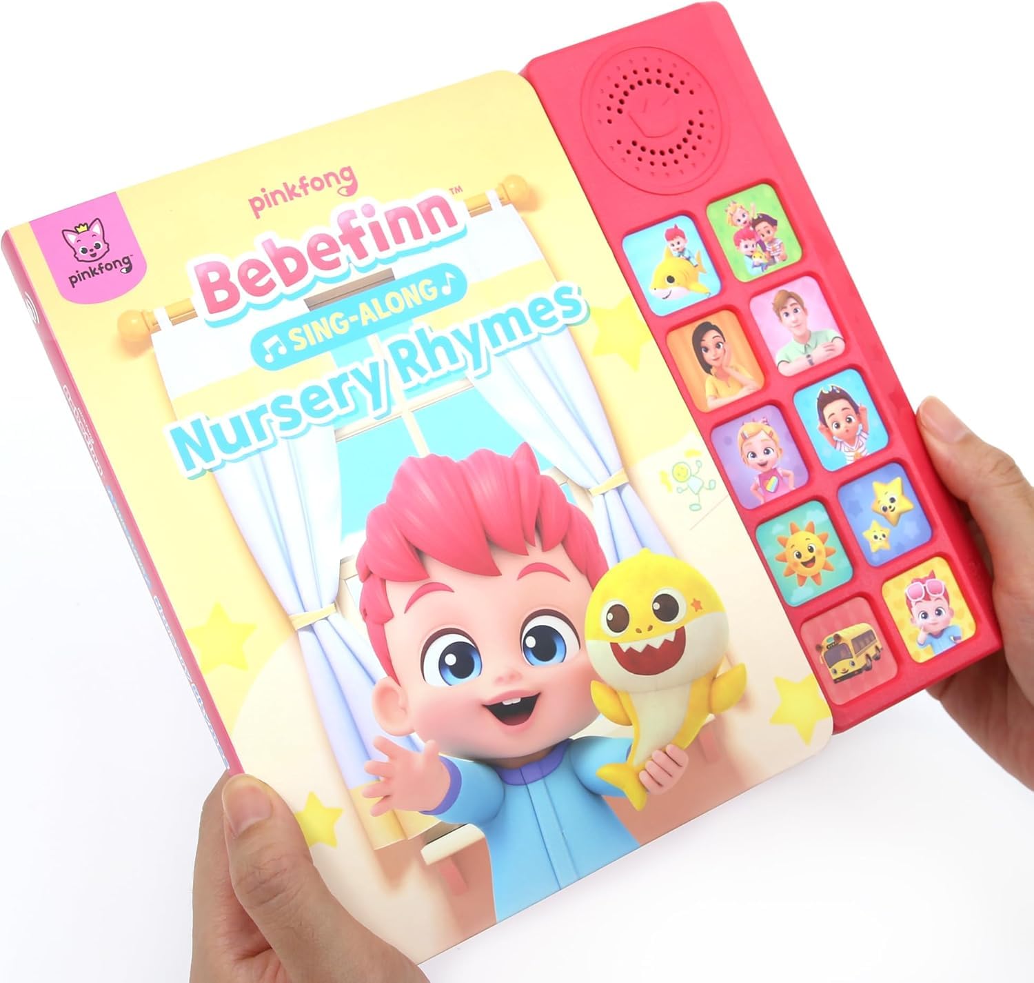Pinkfong Bebefinn Rounded-Corners promote safe handling for kids