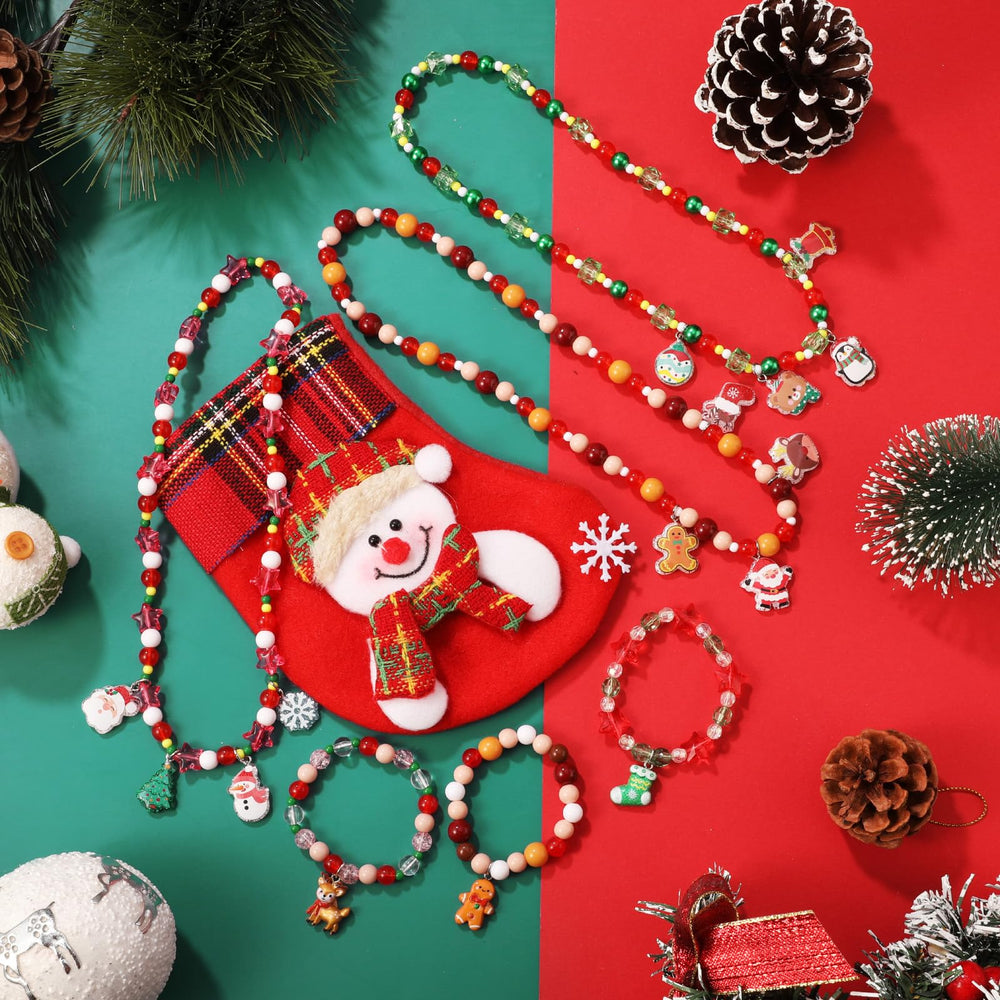 PinkSheep beaded jewelry for kids—colorful, durable, and ready for holiday events.
