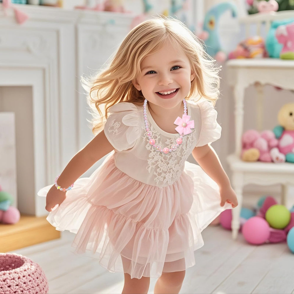 PinkSheep large bead design is easy for small hands to grasp and wear