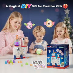 PINSHILE Space Magic birthday party kit facilitates engaging group activities.