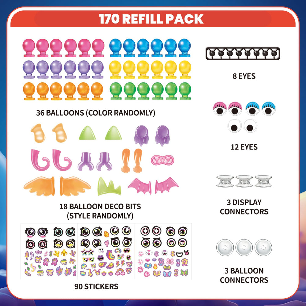 PINSHILE space-themed balloon art supplies for easy, creative party decorations.