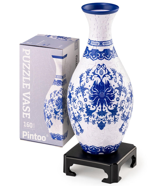 Pintoo S1032 Indigo Age full vase ready for display