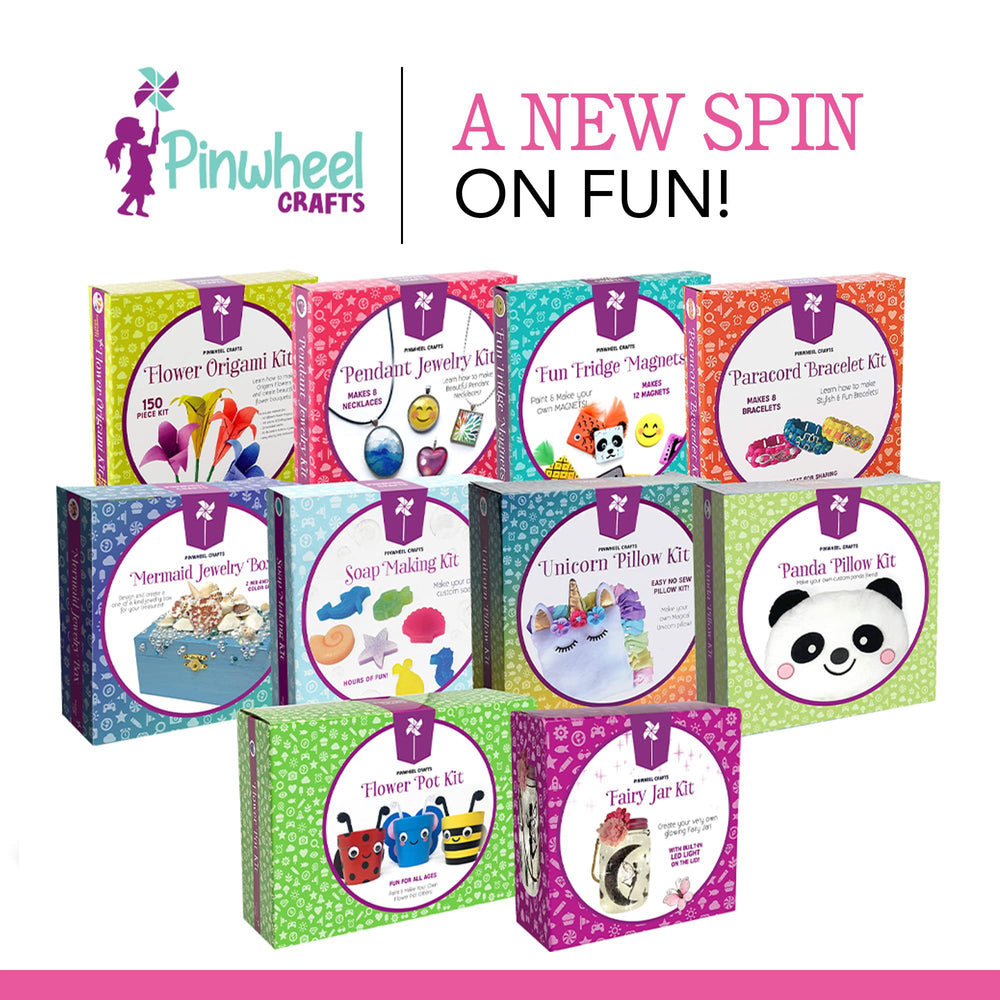 Pinwheel Crafts gift-ready kit ideal for birthdays.