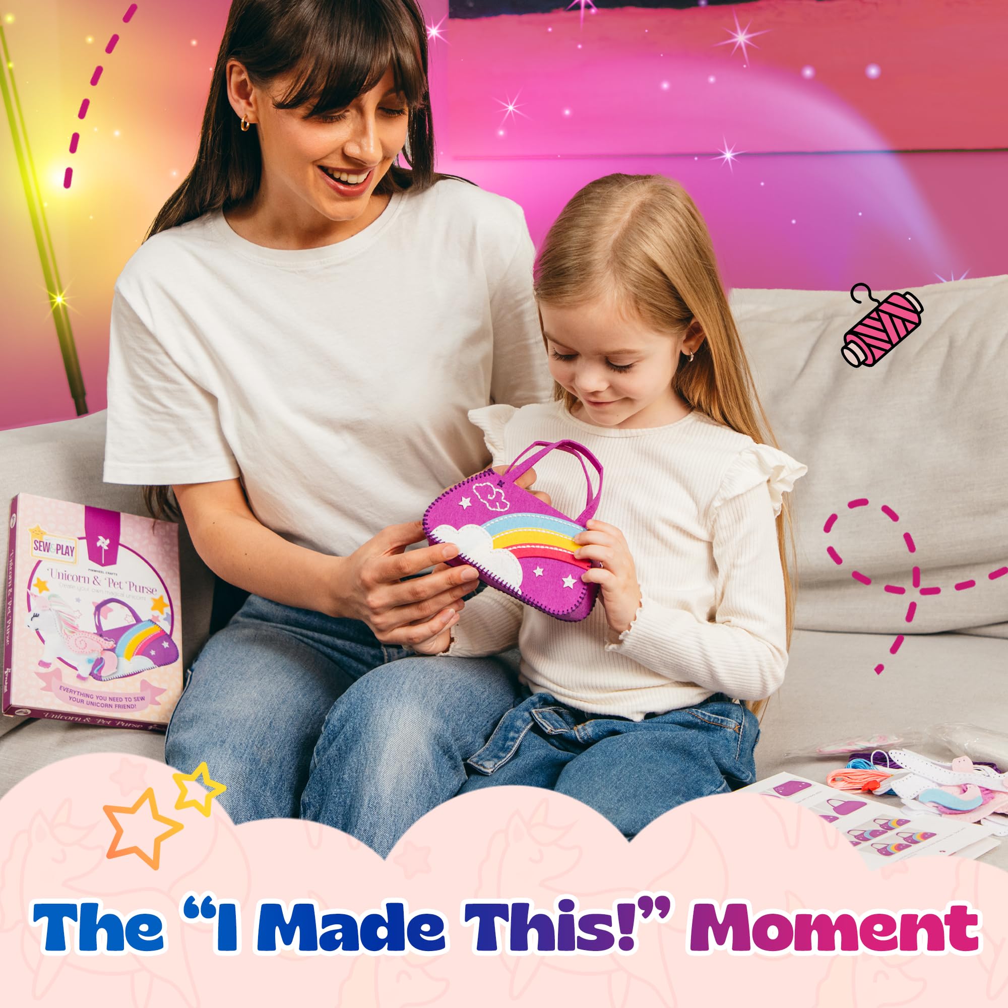 Pinwheel Crafts illustrated instructions guide young makers.