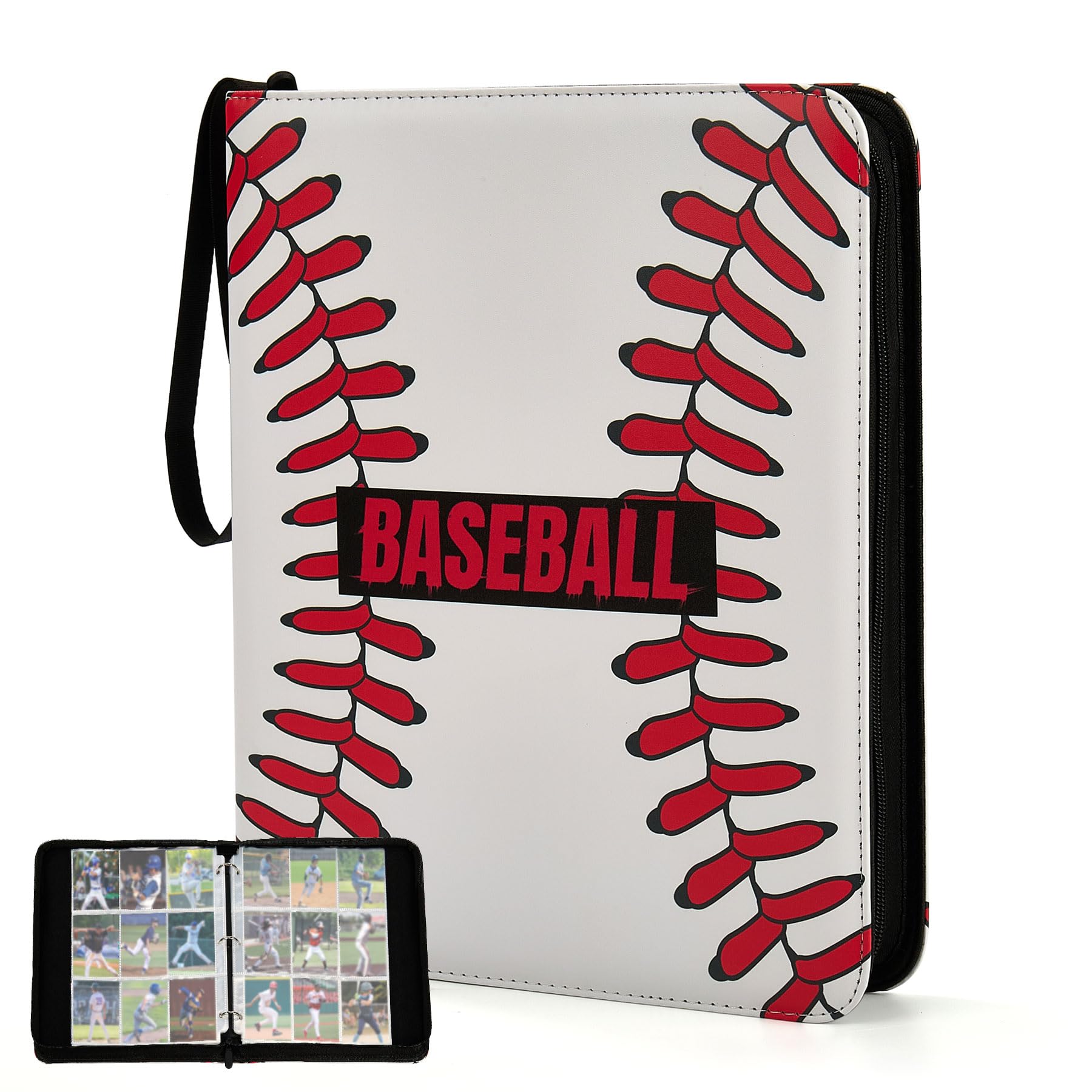 Pinzoveno binder with 900 pockets for secure card organization