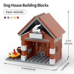PIPART dogs and bones building pieces: versatile set for creative scenes.