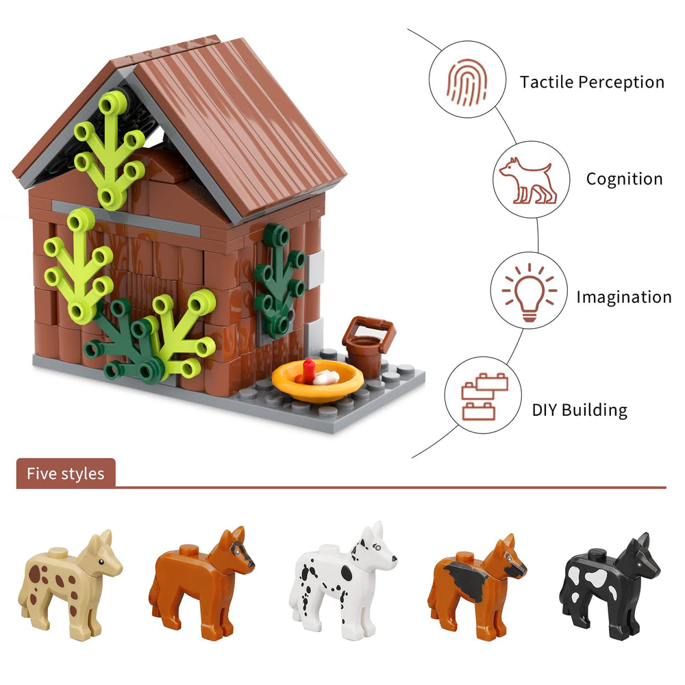 PIPART moc blocks compatible with major brands: expand farm and village layouts.