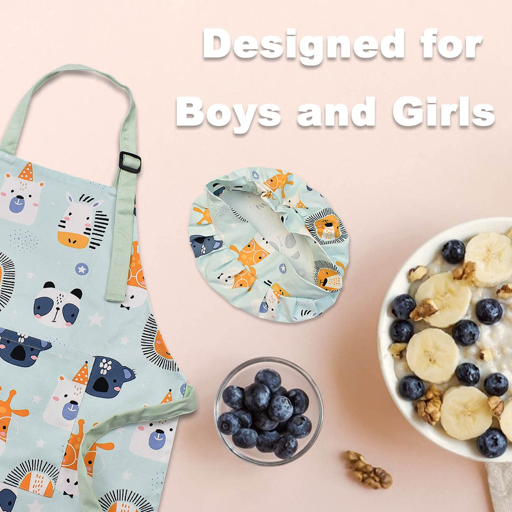 Pipoobear durable cotton apron resists shrinking and fading over time.