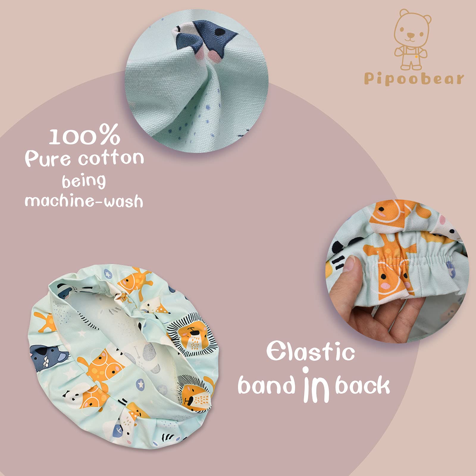 Pipoobear versatile set for cooking, baking, gardening, and art activities.