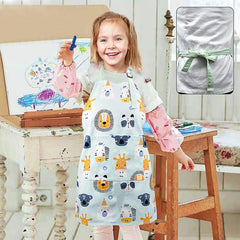 Pipoobear kid-friendly cotton keeps clothes clean during play.