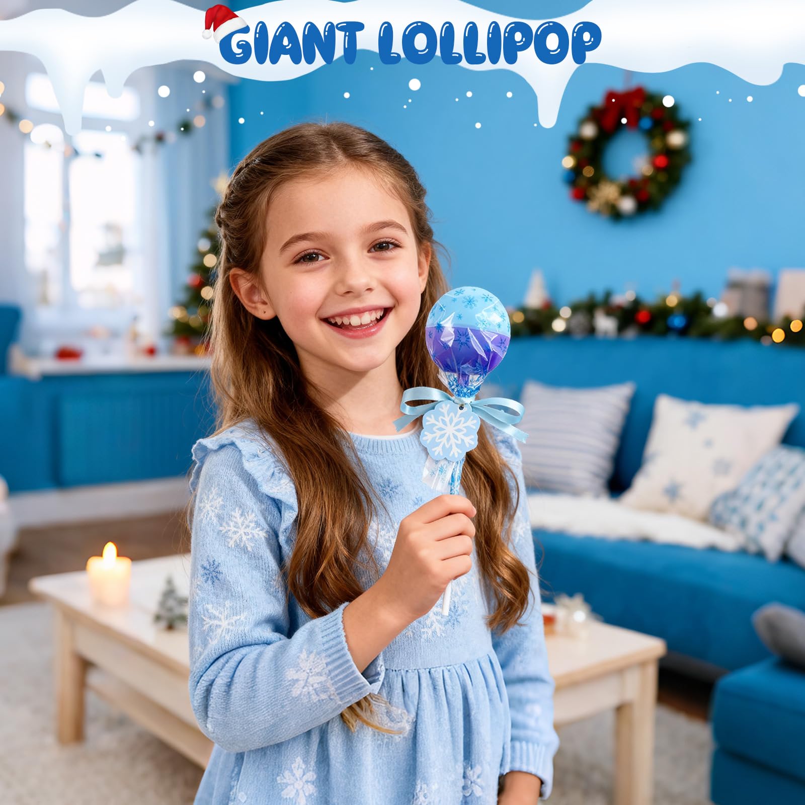 PIRTA giant lollipop interior space for personalized gifts.