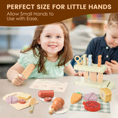 Pithfor Cutting Board image shows wooden surface for realistic kitchen roleplay.