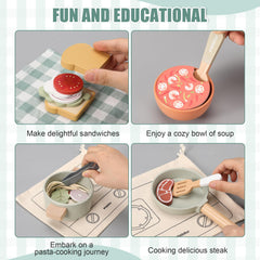 Pithfor bread and pasta toys invite realistic kitchen storytelling