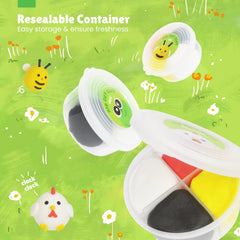 Pivsem animal-pack containers showcase vibrant animals and ready-to-use colors.
